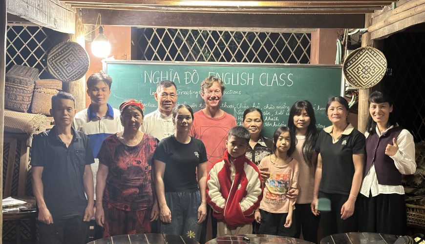 Nậm English Class – Lớp học tiếng Anh miễn phí cho cộng đồng